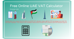 UAE VAT Calculator